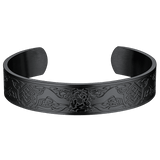 Custom Celtic Knot Cuff Bracelet Bangle for Men Women