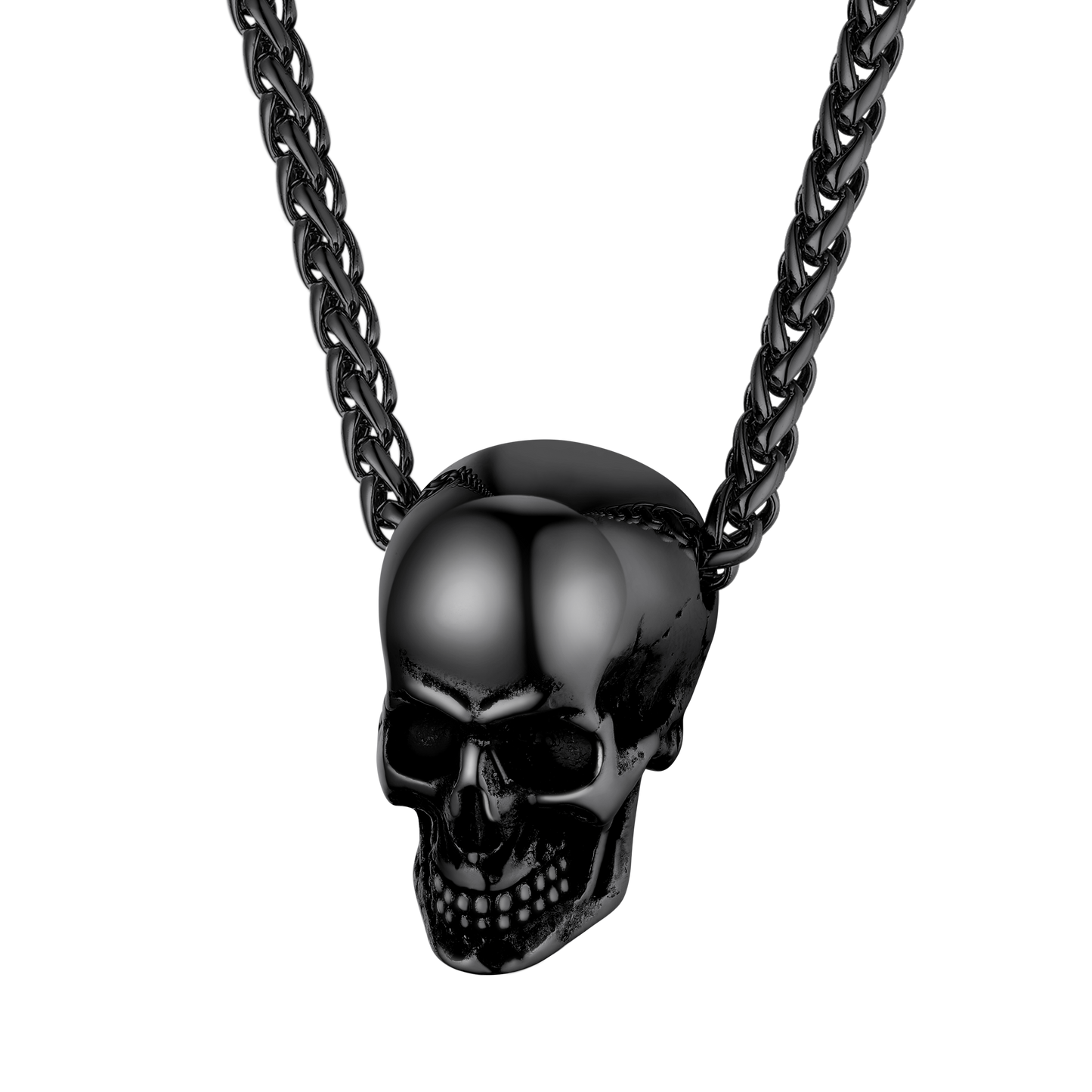 Gothic Skull Necklace Pendant For Men