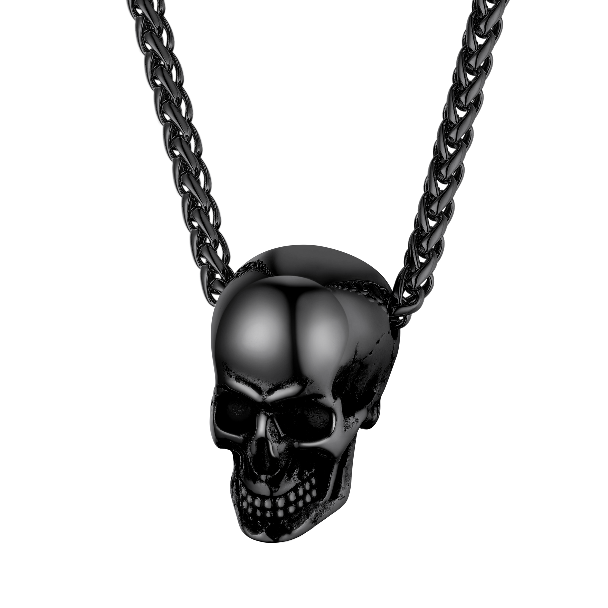 Gothic Skull Necklace Pendant For Men