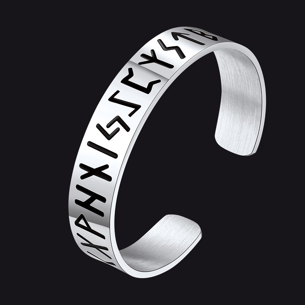 Viking Cuff Bangle Bracelet For Men