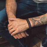 Stainless Steel Celtic Chunky Cuban Link Chain Bracelet for Men