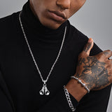 Boxing Gloves Pendant Bodybuilding Pendant Necklace for Men Boys