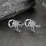 Sterling Silver Scorpion Ear Cuff for Men