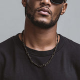 6mm Thorn Barbed Wire Chain Necklace