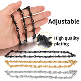 6mm Thorn Barbed Wire Chain Necklace