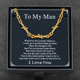 Gothic Thorn Barb Wire Chain Link Necklace Birthday Gift for Men