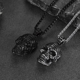 Gothic Skull Necklace Pendant for Men