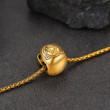 Gothic Celtic Skull Pendant Necklace for Men