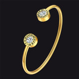 Roman Numerals Birthstone Bracelets for Men Women