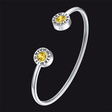 Roman Numerals Birthstone Bracelets for Men Women