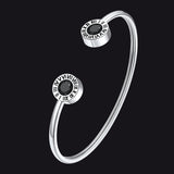 Roman Numerals Birthstone Bracelets for Men Women