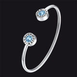 Roman Numerals Birthstone Bracelets for Men Women