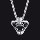 Flash Sale Gothic Devil Joker Necklace for Men