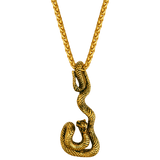 Flash Sale Gothic Snake Pendant Necklace for Men