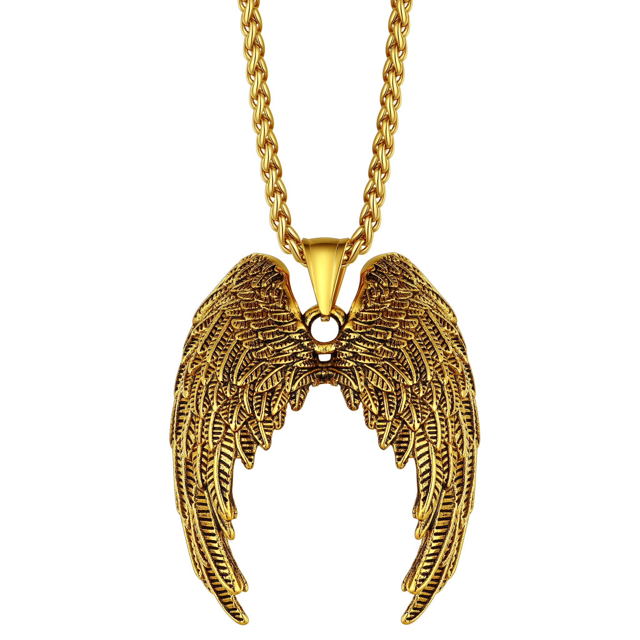 Flash Sale Angel Wings Pendant Necklace for Men women