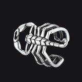 Sterling Silver Scorpion Ear Cuff for Men