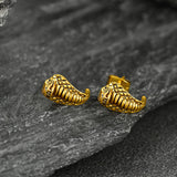 Punk Cobra Snake Stud Earrings for Men