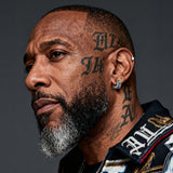 Punk Graffiti Joker Eagle Shield Star Square Hoop Earrings with Crystals for Men