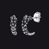Gothic Native American Tribal Eagle Claw Earrings Animal Jewelry for Men