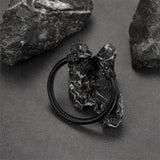 FaithHeart Viking Raven Cuff Bracelet Bangle for Men