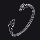 Dragon Head Bracelet Arm Ring Cuff Bangle For Men