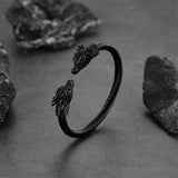 Dragon Head Bracelet Arm Ring Cuff Bangle For Men