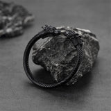 Dragon Head Bracelet Arm Ring Cuff Bangle For Men
