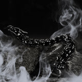 Viking Dragon Head Bracelet Stainless Punk Bracelet