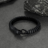 Viking Snake Jörmungandr Bracelet Stainless Steel Bangle Bracelet