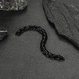 Chunky Dragon Chain Bracelet for Men in Stainless Steel