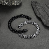 Chunky Dragon Chain Bracelet for Men in Stainless Steel