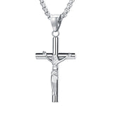 Flash Sale Christian Savior Cross Necklace for Man