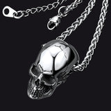 Gothic Skull Necklace Pendant For Men