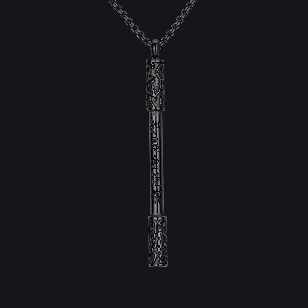 Monkey King Ruyi Jingu Bang Bar Necklace for Men