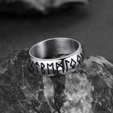 Flash Sale Norse Viking Runes Ring Stainless Steel Ring for Men