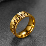 Viking Spinner Fidget Anxiety Ring for Men Women