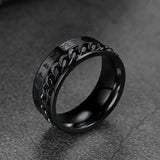 Viking Spinner Fidget Anxiety Ring for Men Women