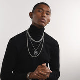 Halloween Skull Spider Necklace For Men