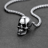 Gothic Skull Necklace Pendant For Men