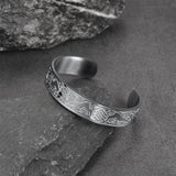 Custom Celtic Knot Cuff Bracelet Bangle for Men Women