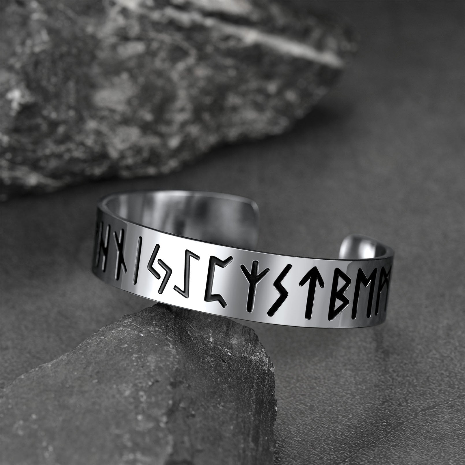 Viking Cuff Bangle Bracelet For Men