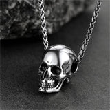Gothic Skull Necklace Pendant For Men
