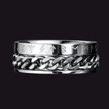 Viking Spinner Fidget Anxiety Ring for Men Women