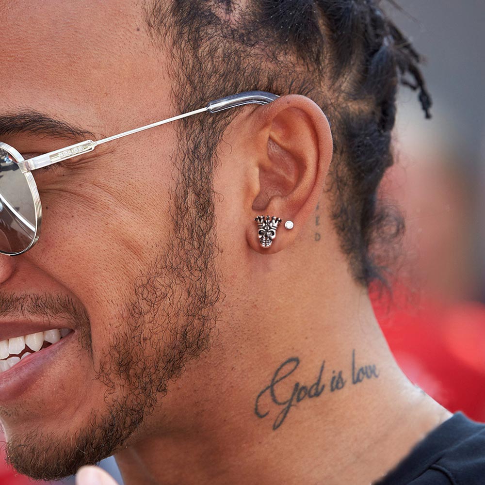 Punk Crown Skull Stud Earrings for Men Halloween Gift