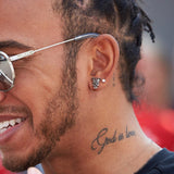 Punk Crown Skull Stud Earrings for Men Halloween Gift